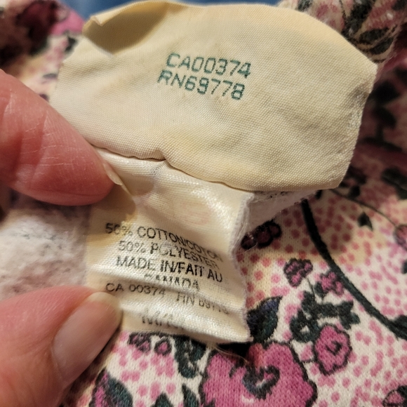 Vintage Northern Reflections Sweatshirts - 1990s Floral Sweatshirts - Set of 2 - Picture 6 of 6